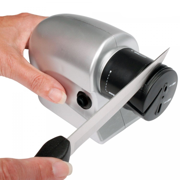 Herzberg Electric or Manual Multi-Purpose Sharpener in the group HOME, HOUSEHOLD & GARDEN / Kitchen utensils / Kitchen knives & Knife sharpeners at TP E-commerce Nordic AB (A20121)