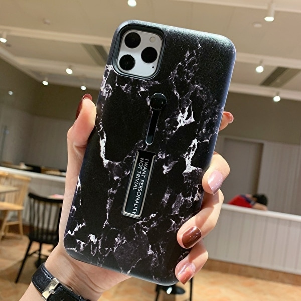 Fashion case with finger holder - iPhone 11 Pro Max in the group SMARTPHONE & TABLETS / Phone cases / Apple / iPhone 11 Pro Max at TP E-commerce Nordic AB (A20228)
