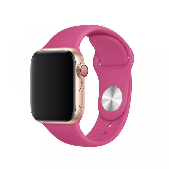 Silikonarmband till Apple Watch 38/40mm, Rosa in the group SMARTPHONE & TABLETS / Excercise, home & leisure / Apple Watch & Accessories / Accessories at TP E-commerce Nordic AB (A20236)