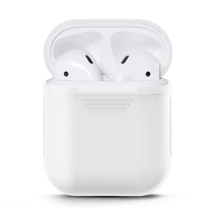 Skyddsfodral i silikon till Apple Airpods in the group HOME ELECTRONICS / Audio & Picture / Headphones & Accessories / Accessories at TP E-commerce Nordic AB (A20337)
