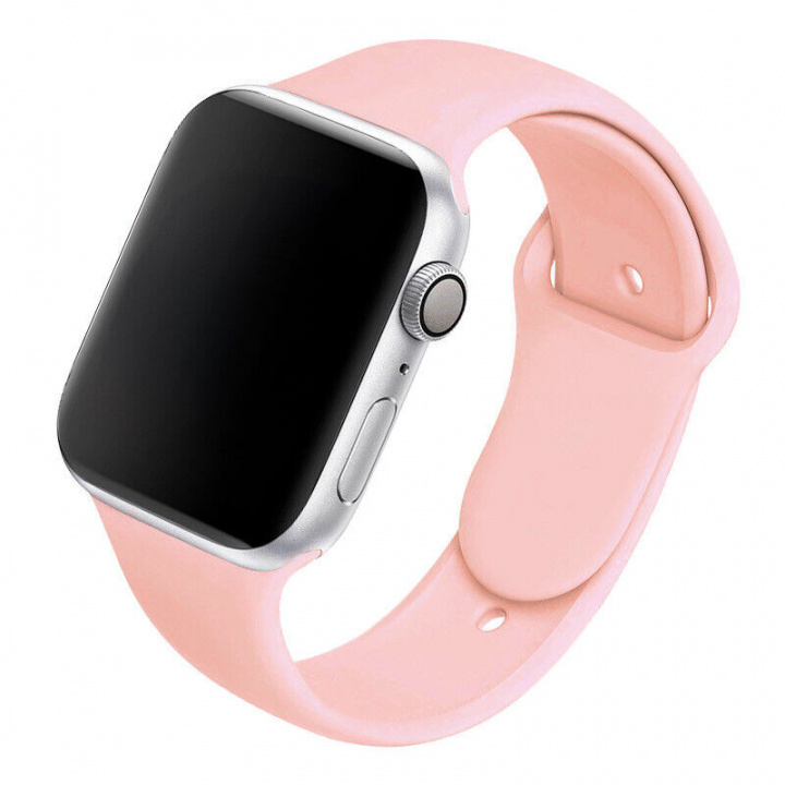 Silikonarmband till Apple Watch 38/40mm, Rosa in the group SMARTPHONE & TABLETS / Excercise, home & leisure / Apple Watch & Accessories / Accessories at TP E-commerce Nordic AB (A20531)