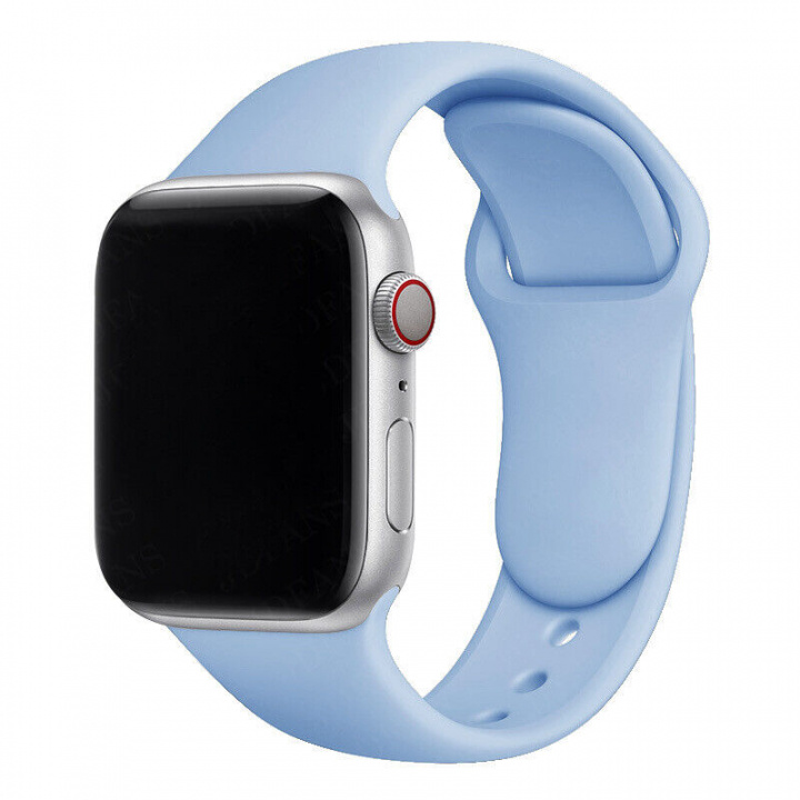 Silikonarmband till Apple Watch 38/40mm, Himmelsblå in the group SMARTPHONE & TABLETS / Excercise, home & leisure / Apple Watch & Accessories / Accessories at TP E-commerce Nordic AB (A20540)