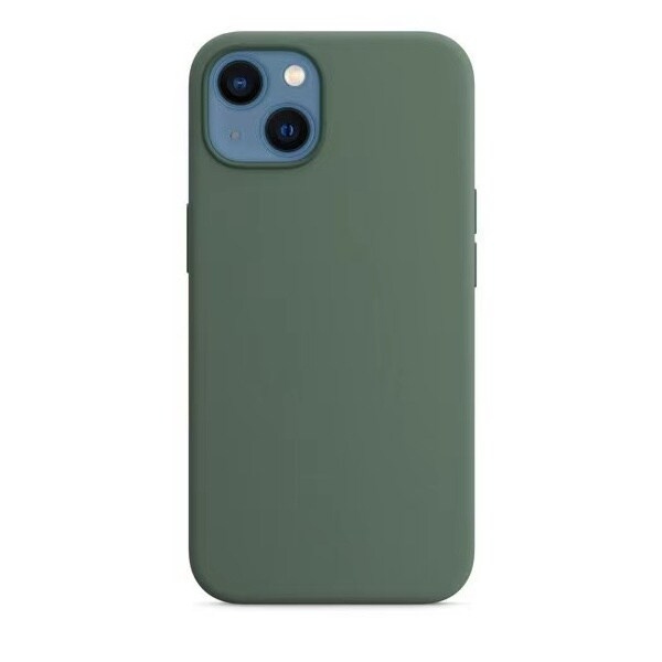 Silicone case for iPhone 14 Pro Max, Green in the group SMARTPHONE & TABLETS / Phone cases / Apple / iPhone 14 at TP E-commerce Nordic AB (A20629)