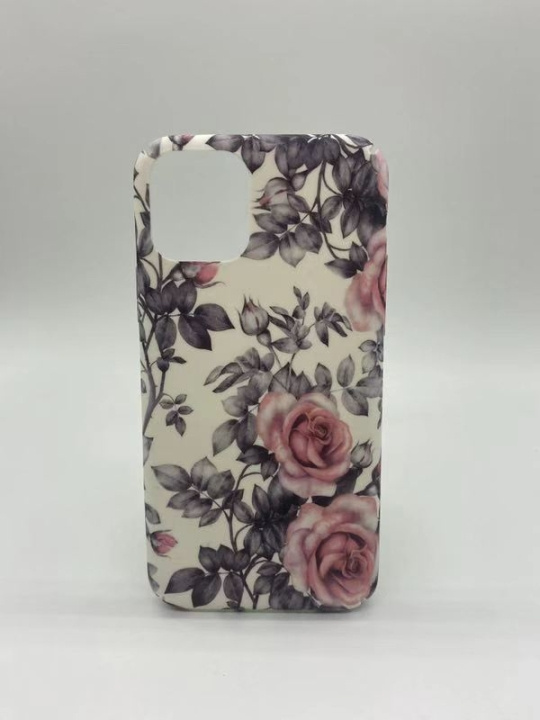 Marmorskal med blommigt mönster till iPhone 11 Pro Max in the group SMARTPHONE & TABLETS / Phone cases / Apple / iPhone 11 Pro Max at TP E-commerce Nordic AB (A20653)