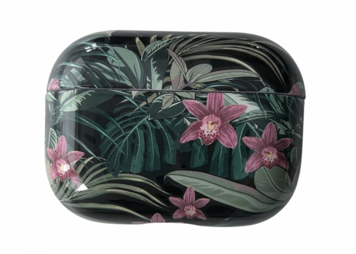 Protective Case for Apple Airpods Pro, Tropical Plants in the group HOME ELECTRONICS / Audio & Picture / Headphones & Accessories / Accessories at TP E-commerce Nordic AB (A20660)