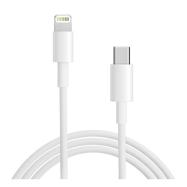 Lightning till USB-C 1M in the group SMARTPHONE & TABLETS / Chargers & Cables / Cables / Cables Lightning at TP E-commerce Nordic AB (A20694)