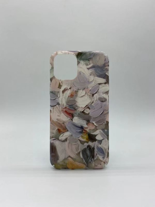 Marble case with abstract painting for iPhone 11 Pro Max in the group SMARTPHONE & TABLETS / Phone cases / Apple / iPhone 11 Pro Max at TP E-commerce Nordic AB (A20713)
