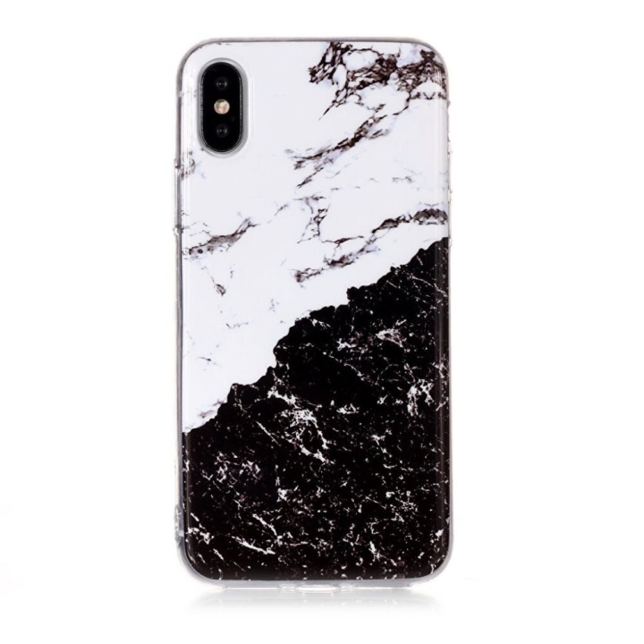 Marmorskal till iPhone XS/X i delade motiv in the group SMARTPHONE & TABLETS / Phone cases / Apple / iPhone XS Max / Cases at TP E-commerce Nordic AB (A21253)