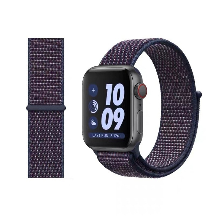 Tygarmband till Apple Watch 40mm/38mm in the group SMARTPHONE & TABLETS / Excercise, home & leisure / Apple Watch & Accessories / Accessories at TP E-commerce Nordic AB (A21575)