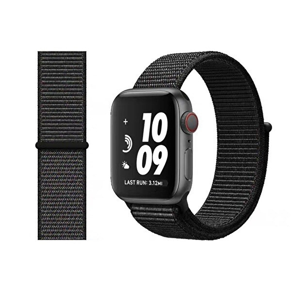 Tygarmband till Apple Watch 40mm/38mm in the group SMARTPHONE & TABLETS / Excercise, home & leisure / Apple Watch & Accessories / Accessories at TP E-commerce Nordic AB (A21577)