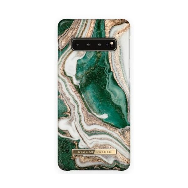iDeal of Sweden Shell Samsung Galaxy S9 Plus Golden Jade Marble in the group SMARTPHONE & TABLETS / Phone cases / Samsung at TP E-commerce Nordic AB (A21861)