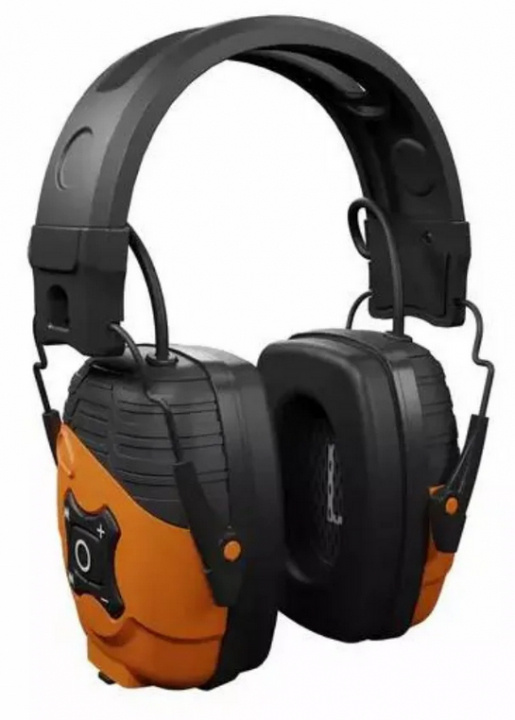 isotunes Link Hörselskydd med Bluetooth, IPX4, EN352 - Svart/Orange in the group HOME ELECTRONICS / Audio & Picture / Headphones & Accessories / Headphones at TP E-commerce Nordic AB (A21878)