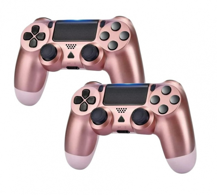 2-pack Handkontroll till Playstation 4 / PS4, Rosa in the group HOME ELECTRONICS / Game consoles & Accessories / Sony PlayStation 4 at TP E-commerce Nordic AB (A21880PKT)