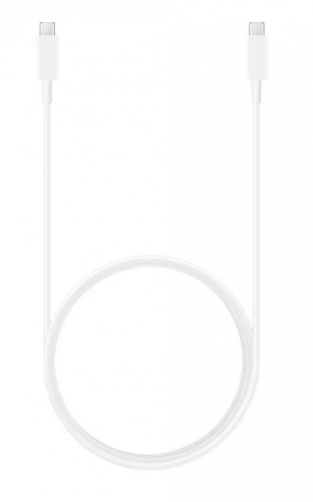 Samsung EP-DX510 Charging cable USB-C to USB-C 5A, 1.8m, White in the group SMARTPHONE & TABLETS / Chargers & Cables / Cables / Cables Type C at TP E-commerce Nordic AB (A22071)