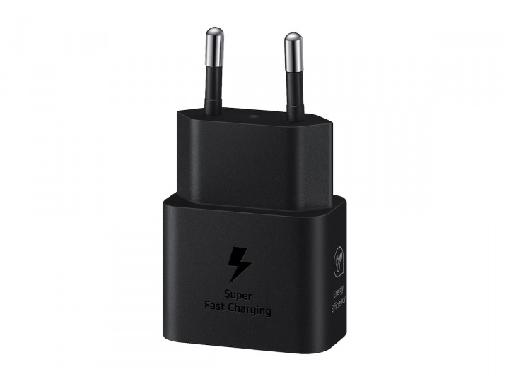 Samsung EP-T2510N GaN Väggladdare USB-C 25W, Svart in the group SMARTPHONE & TABLETS / Chargers & Cables / Wall charger / Wall charger USB-C at TP E-commerce Nordic AB (A22079)