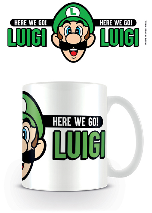 Mugg - Here We Go! Luigi in the group Sport, leisure & Hobby / Fun stuff / Cups at TP E-commerce Nordic AB (A22094)