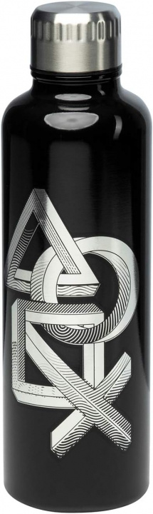 Paladone PlayStation Metal Water Bottle, Black in the group Sport, leisure & Hobby / Outdoor recreation / Thermoses & Water Bottles at TP E-commerce Nordic AB (A22095)