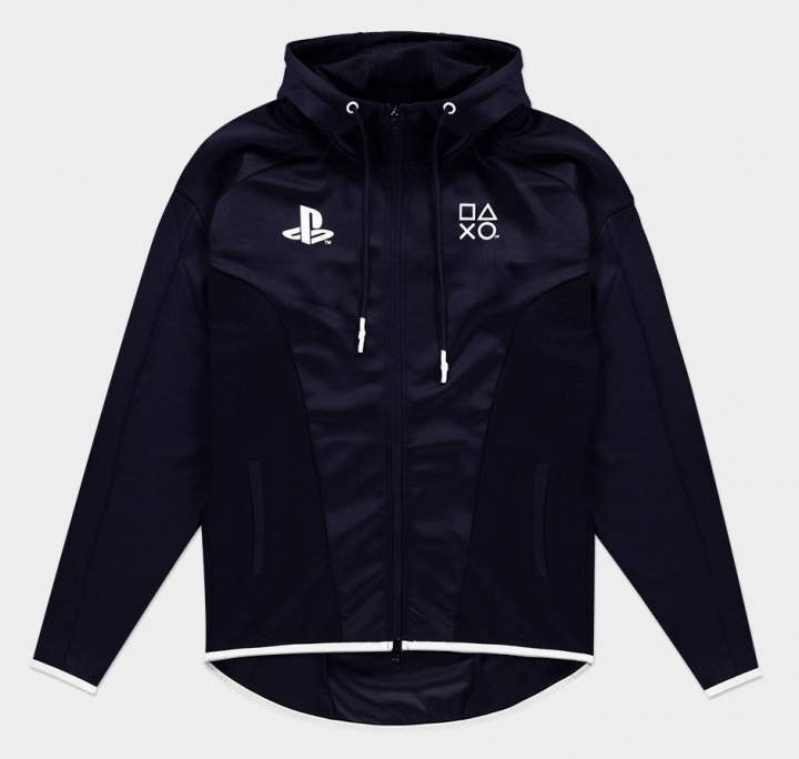 Difuzed Playstation Hoodie Black & White, S in the group Sport, leisure & Hobby / Accessories / T-shirts at TP E-commerce Nordic AB (A22137)