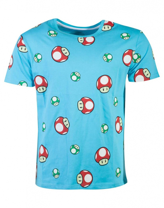 Difuzed Super Mario Toad AOP - T-Shirt, S in the group Sport, leisure & Hobby / Accessories / T-shirts at TP E-commerce Nordic AB (A22139)