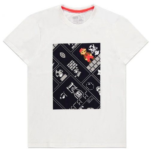 Difuzed 8Bit Super Mario Bros T-shirt, M in the group Sport, leisure & Hobby / Accessories / T-shirts at TP E-commerce Nordic AB (A22147)