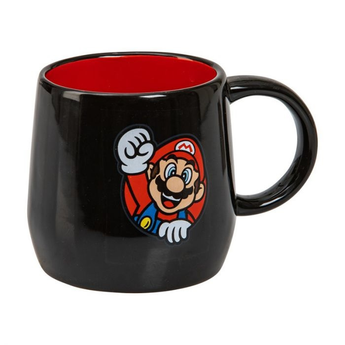 Super Mario Mugg, Svart in the group Sport, leisure & Hobby / Fun stuff / Cups at TP E-commerce Nordic AB (A22178)