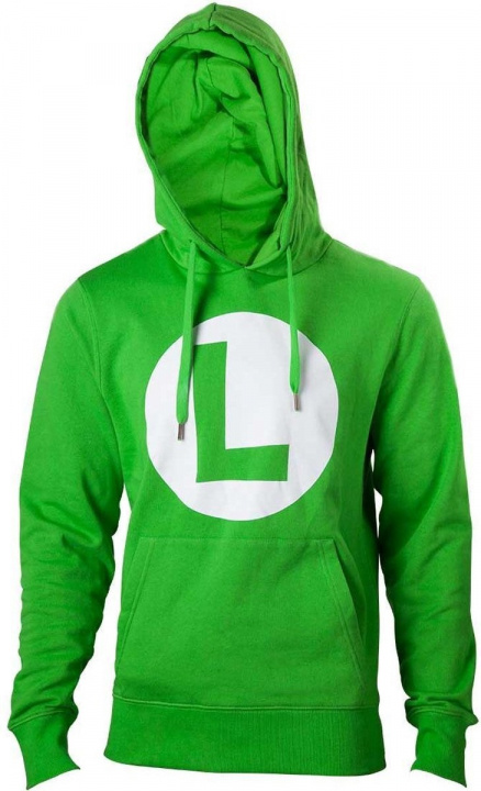 Bioworld Grön Hoodie Luigi, S in the group Sport, leisure & Hobby / Accessories / T-shirts at TP E-commerce Nordic AB (A22198)