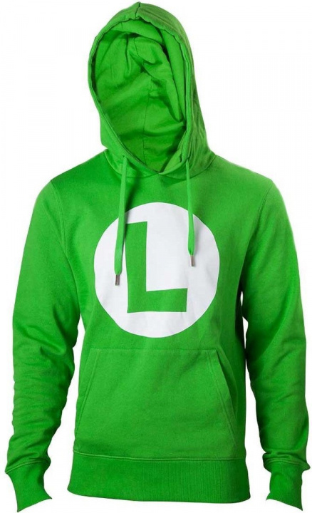 BIOWORLD Green Hoodie Luigi, S in the group Sport, leisure & Hobby / Accessories / T-shirts at TP E-commerce Nordic AB (A22198)