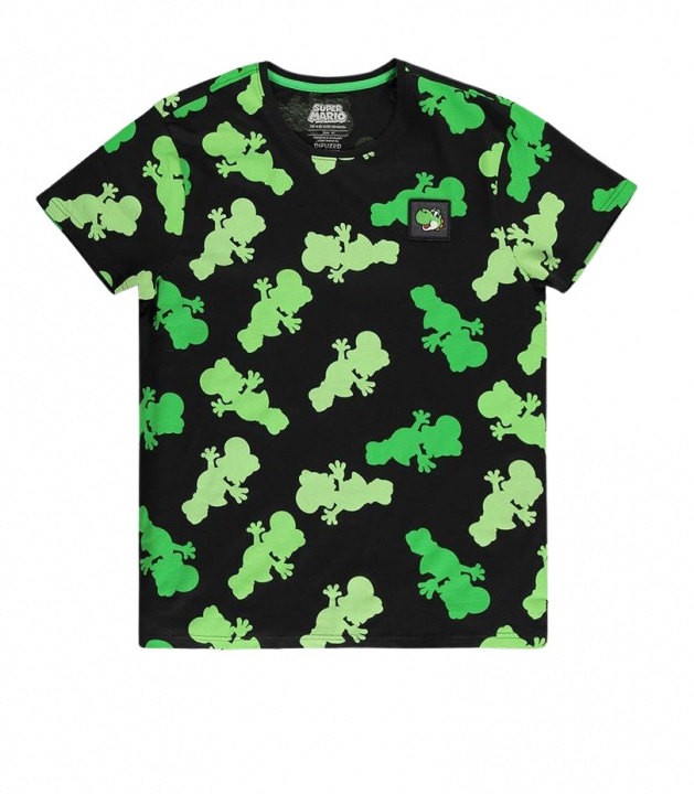 Difuzed Super Mario Yoshi AOP T-shirt, L in the group HOME ELECTRONICS / Game consoles & Accessories / Other games at TP E-commerce Nordic AB (A22207)