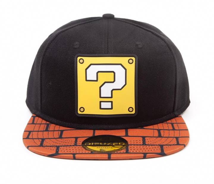 Keps Super Mario Frågetecken Block Snapback in the group HOME ELECTRONICS / Game consoles & Accessories / Other games at TP E-commerce Nordic AB (A22226)