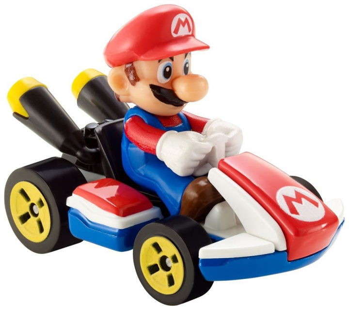 Hot Wheels Mariokart - Mario 1:64 in the group TOYS, KIDS & BABY PRODUCTS / Toys / Toy cars at TP E-commerce Nordic AB (A22238)