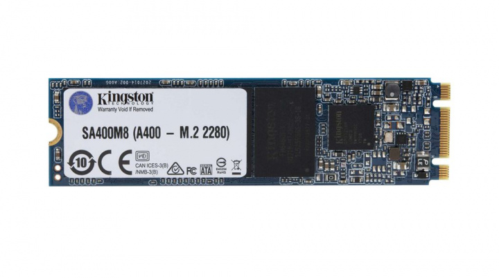 Kingston SA400M8/120G - SSD, A400, 120GB, SATA III in the group COMPUTERS & PERIPHERALS / Computer components / Harddrives / SSD at TP E-commerce Nordic AB (A22282)