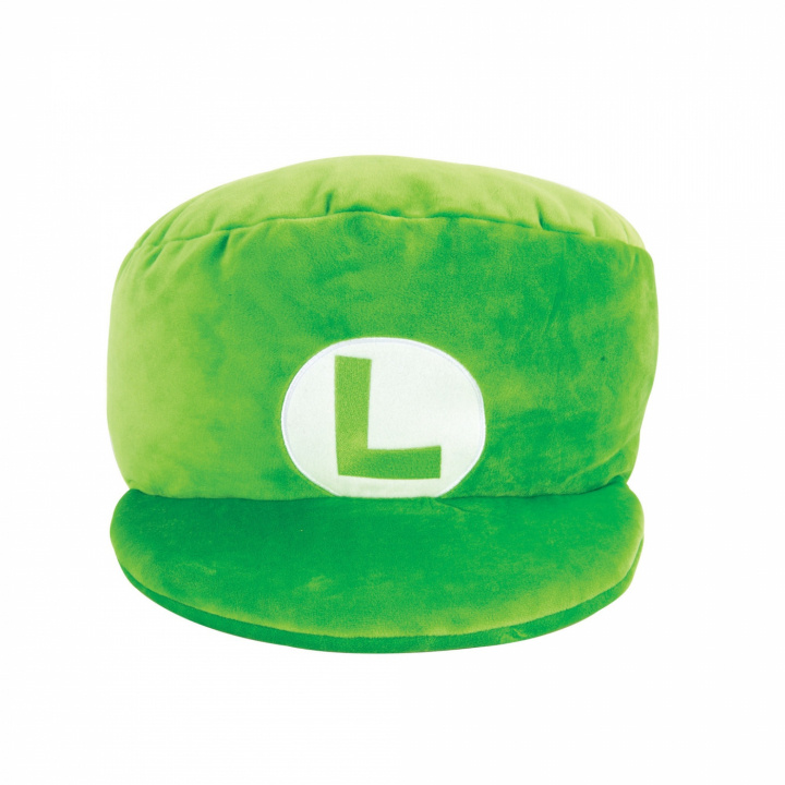 Super Mario Mocchi Mocchi Luigi Mega Hat (Large) in the group TOYS, KIDS & BABY PRODUCTS / Baby toys / stuffed animals at TP E-commerce Nordic AB (A22309)