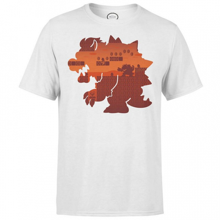 Nintendo Super Mario Bowser Silhouette T-shirt, S in the group HOME ELECTRONICS / Game consoles & Accessories / Other games at TP E-commerce Nordic AB (A22328)