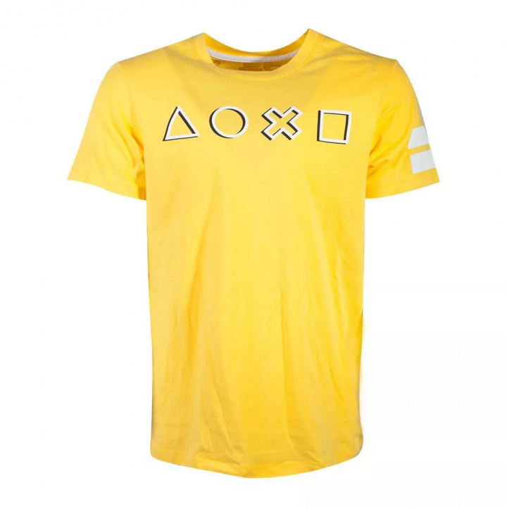Difuzed Playstation Icons Long Line T-shirt, S in the group Sport, leisure & Hobby / Accessories / T-shirts at TP E-commerce Nordic AB (A22347)
