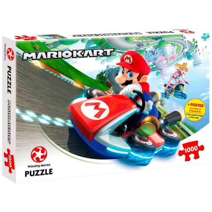 Mario Kart Pussel 1000 bitar in the group TOYS, KIDS & BABY PRODUCTS / Toys / Puzzles at TP E-commerce Nordic AB (A22355)