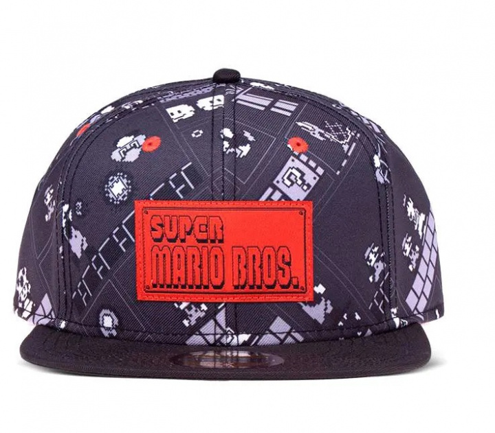 Difuzed Super Mario Bros. Snapback Keps in the group Sport, leisure & Hobby / Accessories / Hats & Caps at TP E-commerce Nordic AB (A22359)