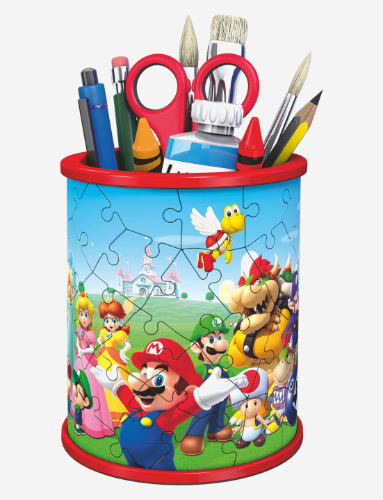 Super Mario 3D-pussel Pennställ 54 bitar in the group TOYS, KIDS & BABY PRODUCTS / Toys / Puzzles at TP E-commerce Nordic AB (A22363)