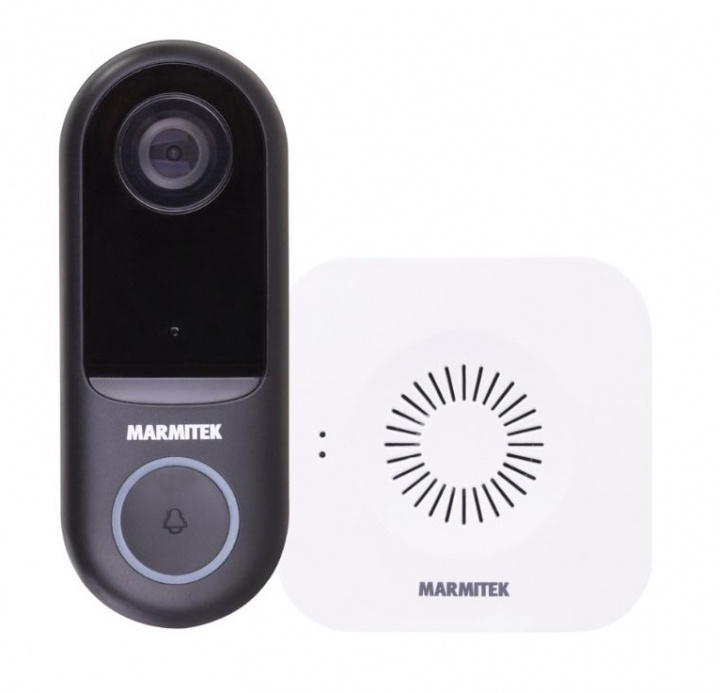Marmitek Smart BuzzLO Video Doorbell HD1080p + Bell Me Ringklocka in the group HOME, HOUSEHOLD & GARDEN / Smart home / Smart doorbells at TP E-commerce Nordic AB (A22378PKT)