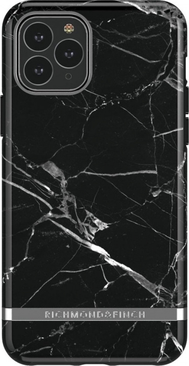 Richmond & Finch iPhone 12/12 Pro Freedom Case, Black Marble in the group SMARTPHONE & TABLETS / Phone cases / Apple / iPhone 12 / Cases at TP E-commerce Nordic AB (A22385)