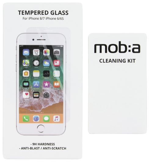 iPhone 6S/7/8/SE (2020/2022), Tempered glass in the group SMARTPHONE & TABLETS / Phone cases / Apple / iPhone SE (2nd gen & 3rd gen) / Screen protectors at TP E-commerce Nordic AB (A22418)