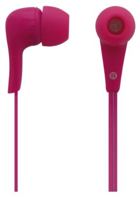 Earphones, in-ear with Microphone, Pink in the group HOME ELECTRONICS / Audio & Picture / Headphones & Accessories / Headphones at TP E-commerce Nordic AB (A22419)
