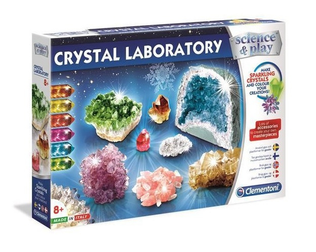 Clementoni Crystal Laboratory experimentlåda in the group TOYS, KIDS & BABY PRODUCTS / Toys / Experiment & DIY at TP E-commerce Nordic AB (A22435)