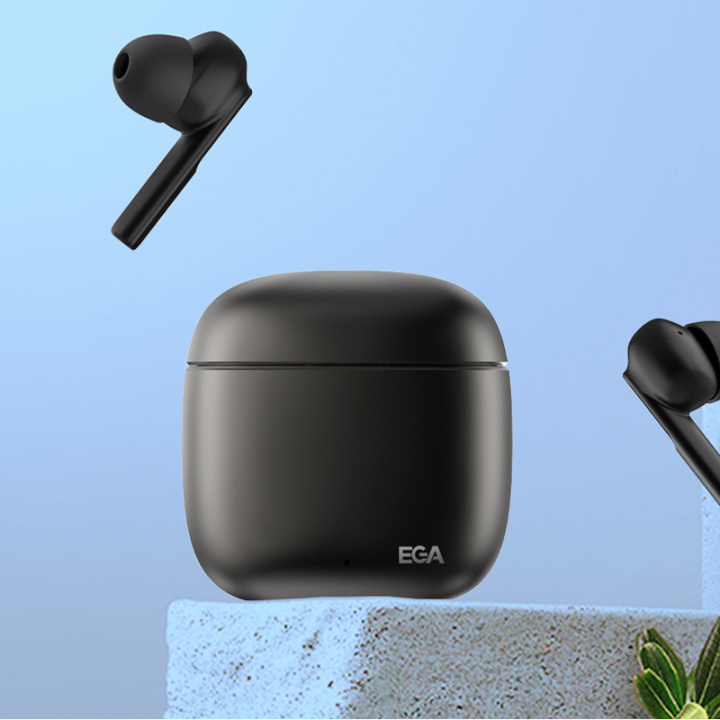 ET05 True Wireless Bluetooth Headphones, Black in the group HOME ELECTRONICS / Audio & Picture / Headphones & Accessories / Headphones at TP E-commerce Nordic AB (A22627)