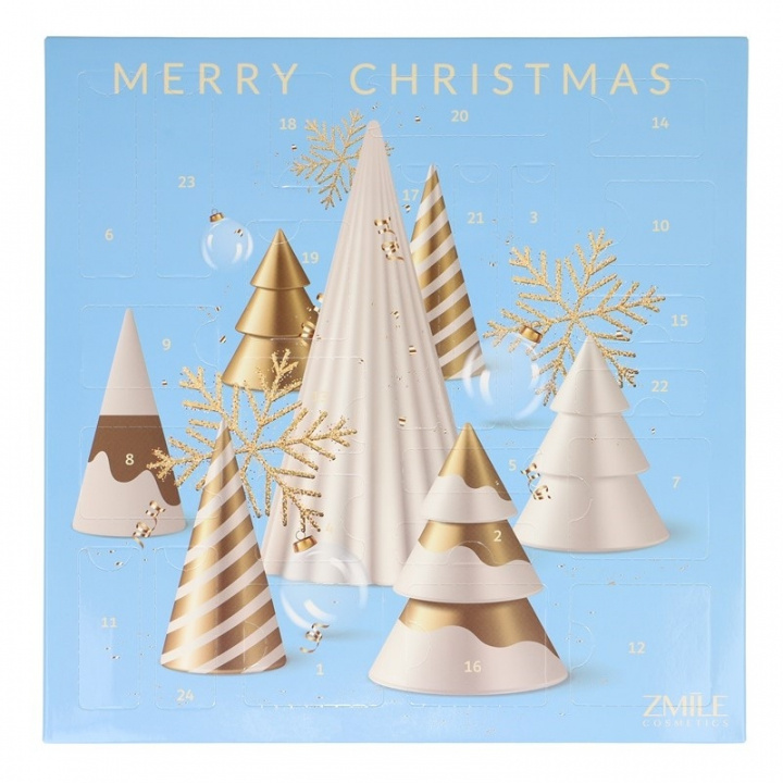 Zmile Cosmetics Beauty Advent Calendar Square \'3D Christmas Trees\' in the group TOYS, KIDS & BABY PRODUCTS / Toys / Advent calendar at TP E-commerce Nordic AB (A22679)