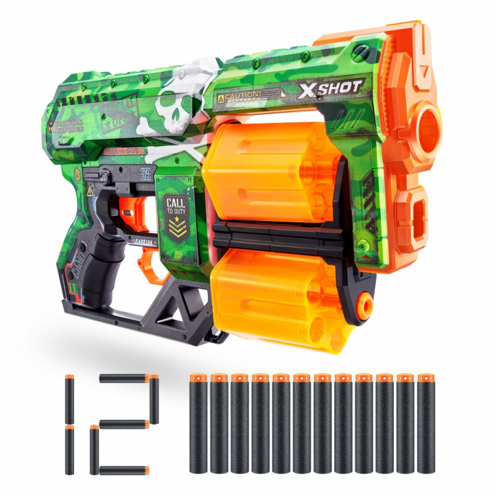 Zuru X-Shot Skins Dread Color, Green in the group TOYS, KIDS & BABY PRODUCTS / Toys / Action play at TP E-commerce Nordic AB (A22717)