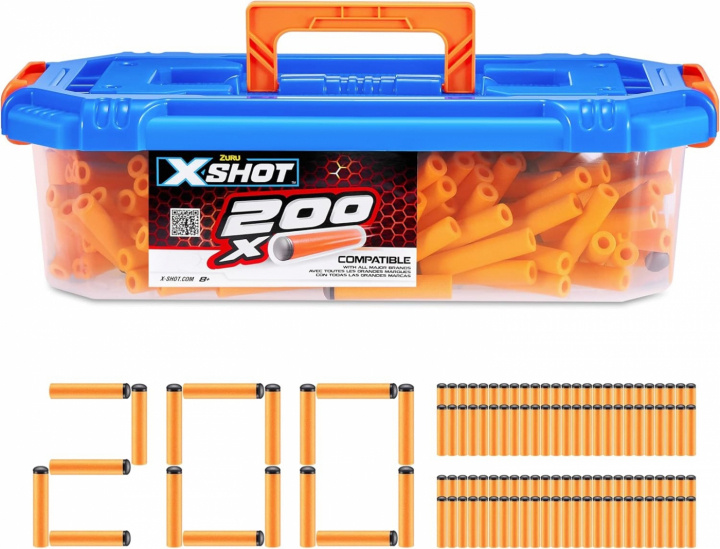 Zuru X-Shot Extra darts, 200pcs in the group TOYS, KIDS & BABY PRODUCTS / Toys / Action play at TP E-commerce Nordic AB (A22720)