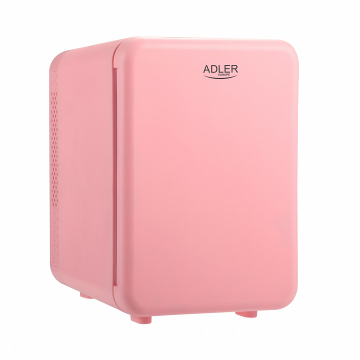 Adler AD 8084 Pink Mini fridge - 4L in the group HOME, HOUSEHOLD & GARDEN / Household appliances / Other appliances at TP E-commerce Nordic AB (A22768)