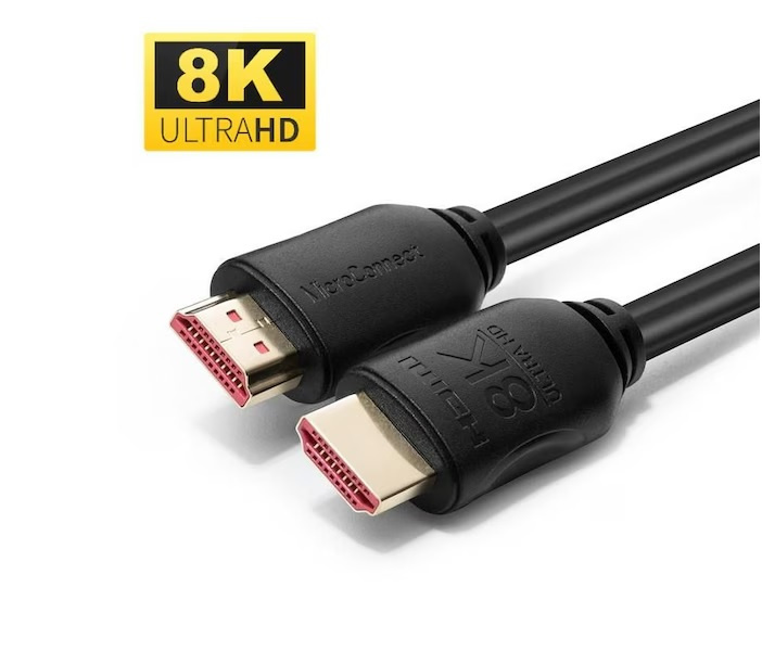 MicroConnect 8K HDMI Cable | 3 m | Black in the group HOME ELECTRONICS / Cables & Adapters / HDMI / Cables at TP E-commerce Nordic AB (A22841)