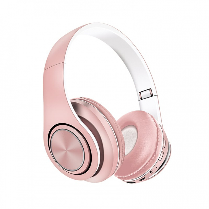 United HP2438 Bluetooth Headphone Pink in the group HOME ELECTRONICS / Audio & Picture / Headphones & Accessories / Headphones at TP E-commerce Nordic AB (A22901)
