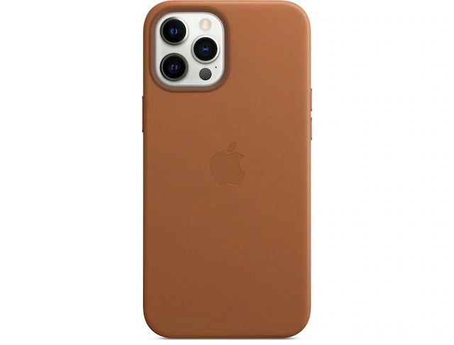Apple iPhone 12 Pro Max Leather Case Saddle Brown in the group SMARTPHONE & TABLETS / Phone cases / Apple / iPhone 12 Pro at TP E-commerce Nordic AB (A22909)